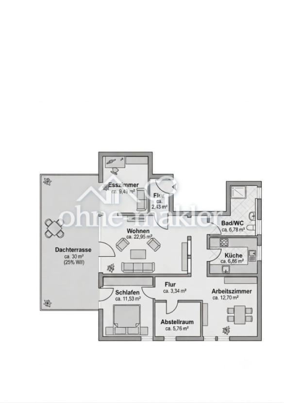 Grundriss Wohnung