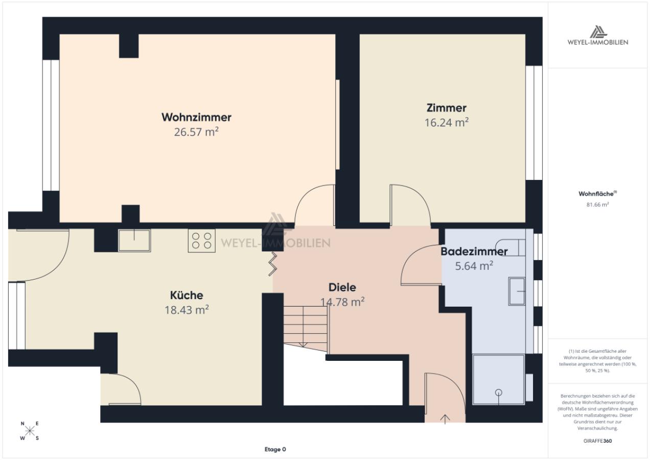 EG Grundriss- Weyel Immobilien
