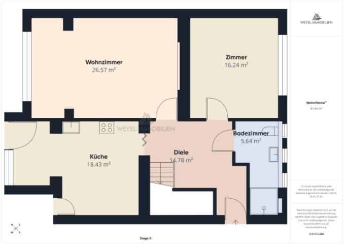 EG Grundriss- Weyel Immobilien
