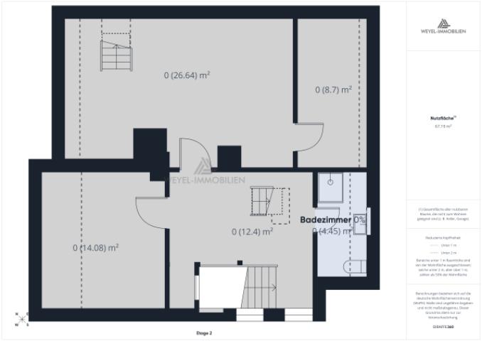 Dachgeschoss Grundriss