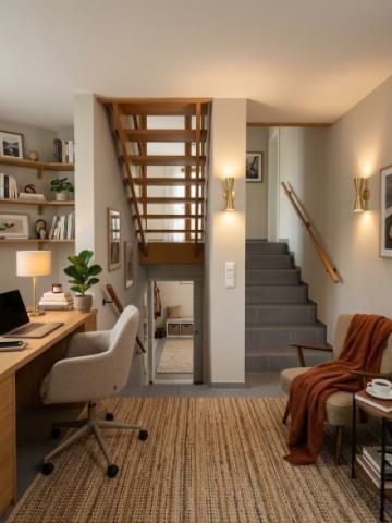 links- (5) Büro