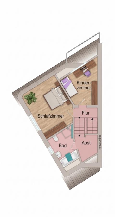 Grundriss Ebene 7+8