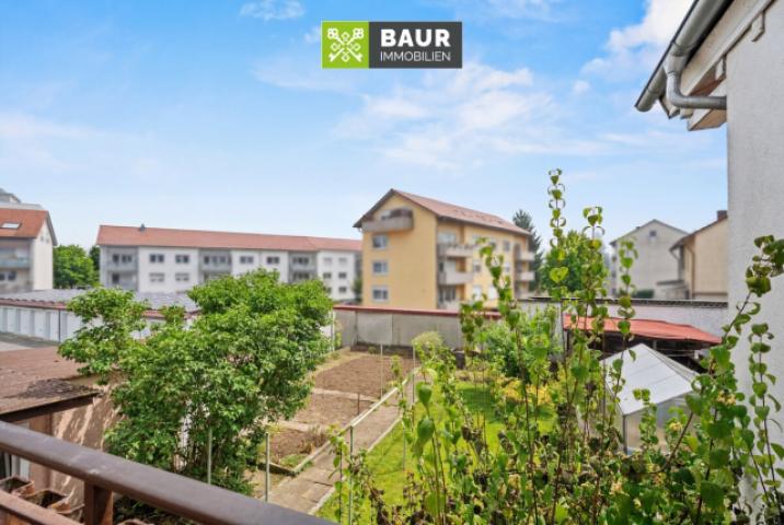 Ausblick Balkon