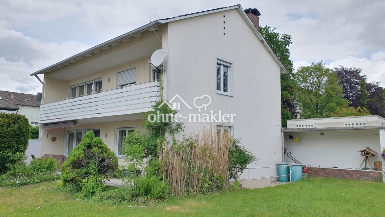 Außenansicht vom Garten aus