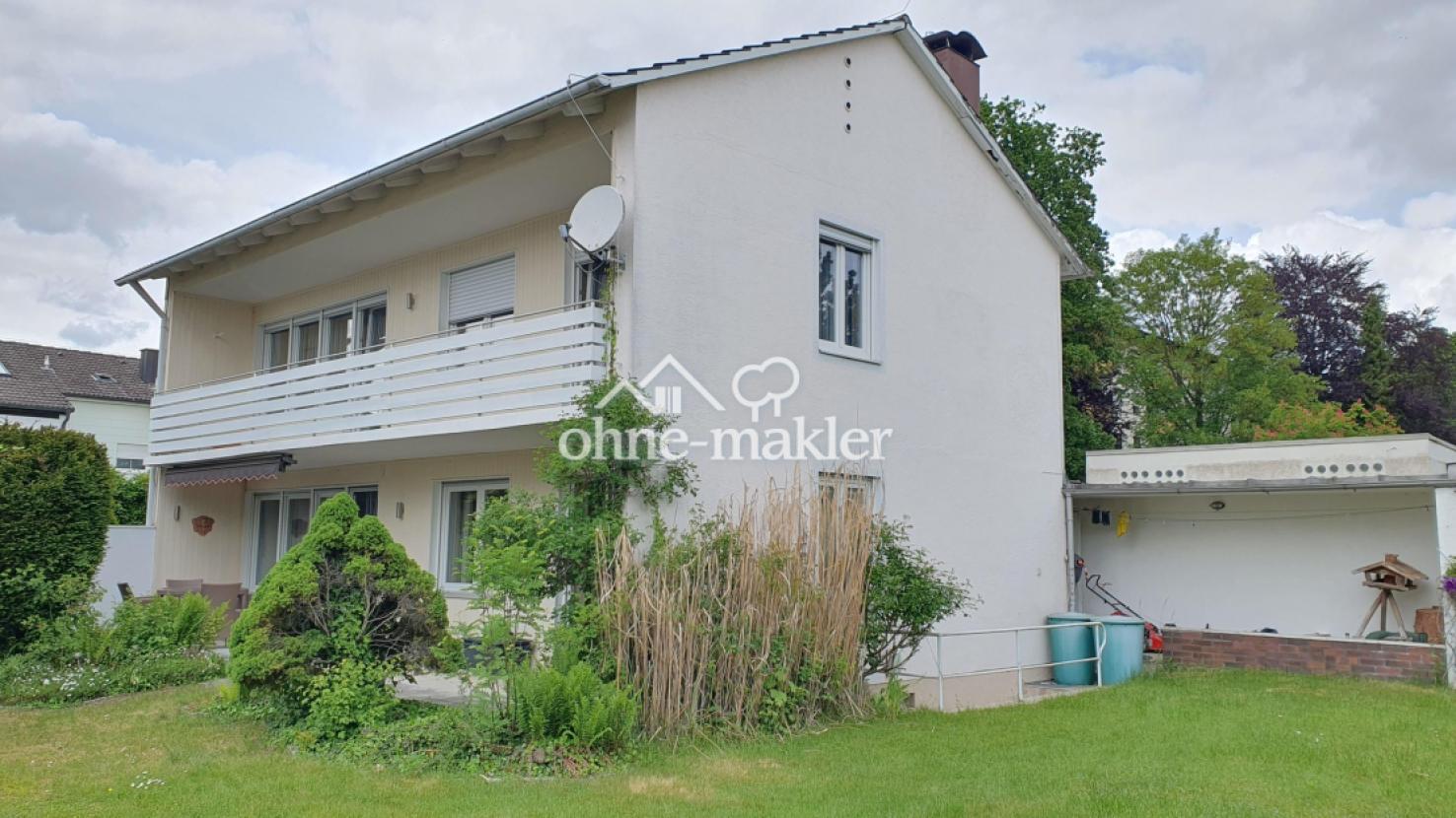 Außenansicht vom Garten aus