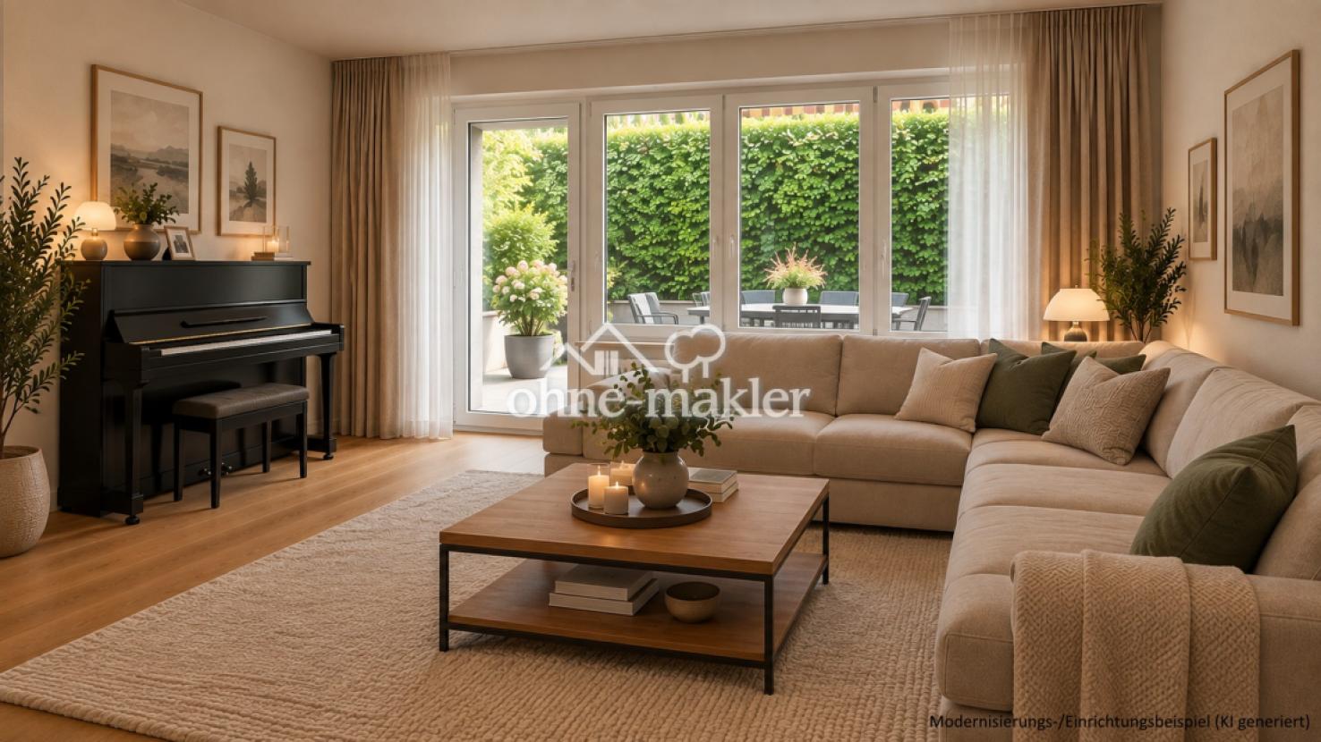 Wohnzimmer (Einricht. Bsp)