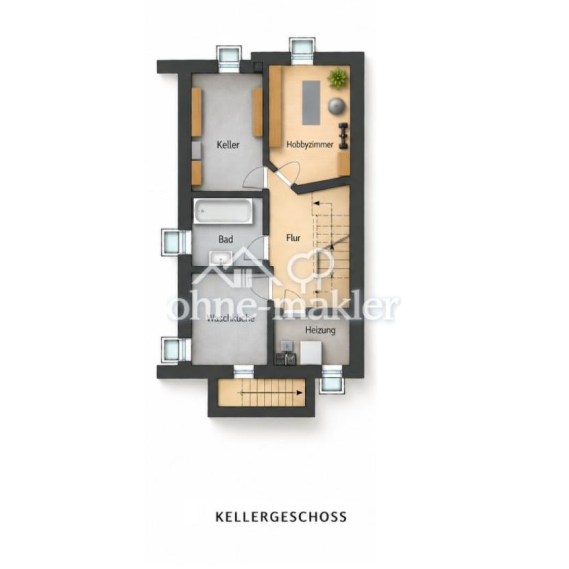 Grundriss Keller