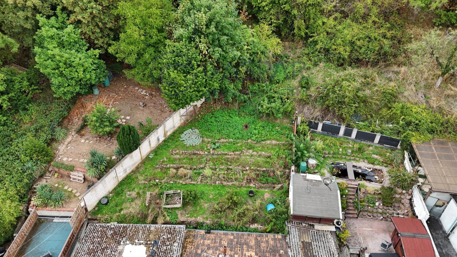 Garten Luftaufnahme