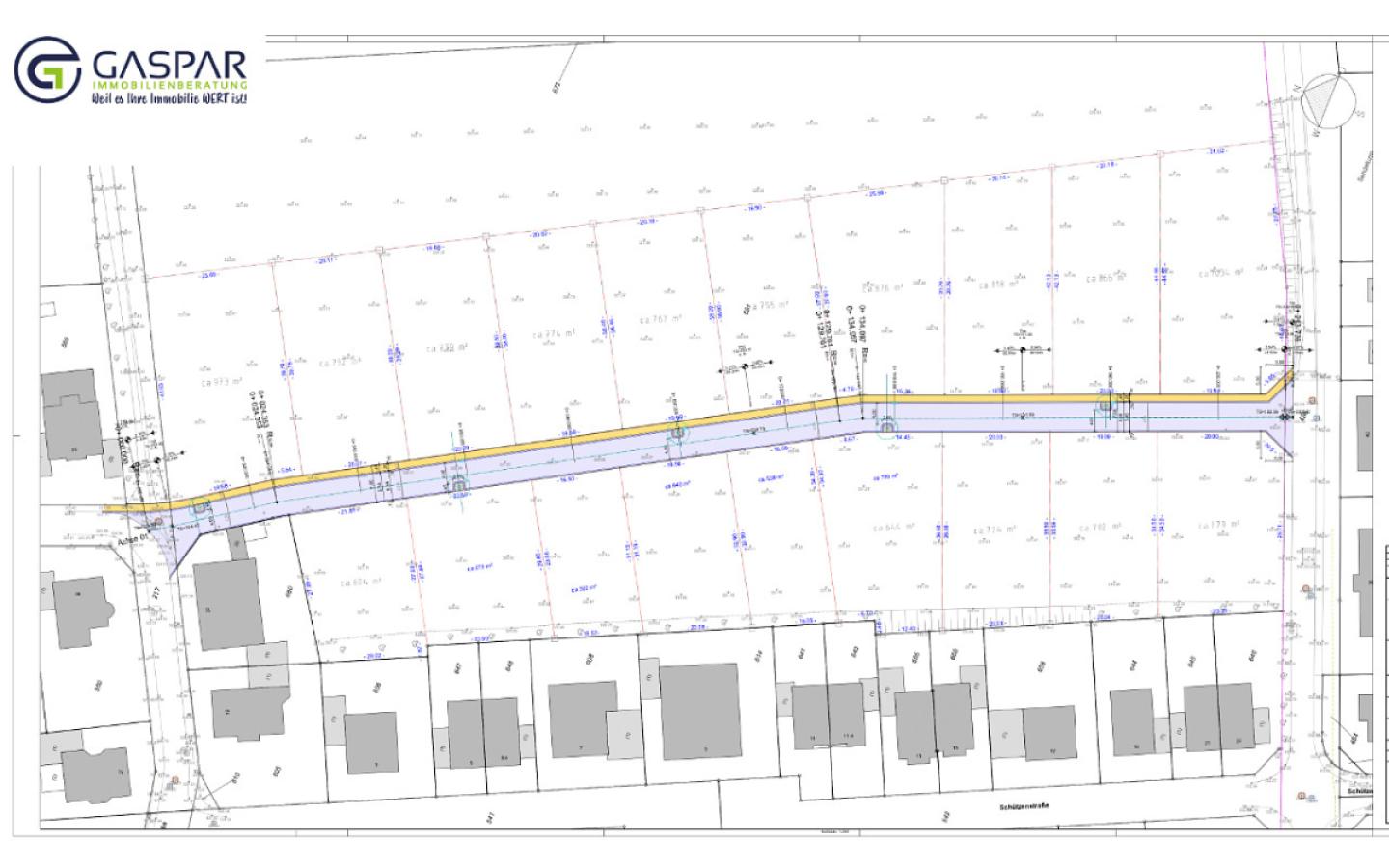 Lageplan Nideggen Neubaugebiet