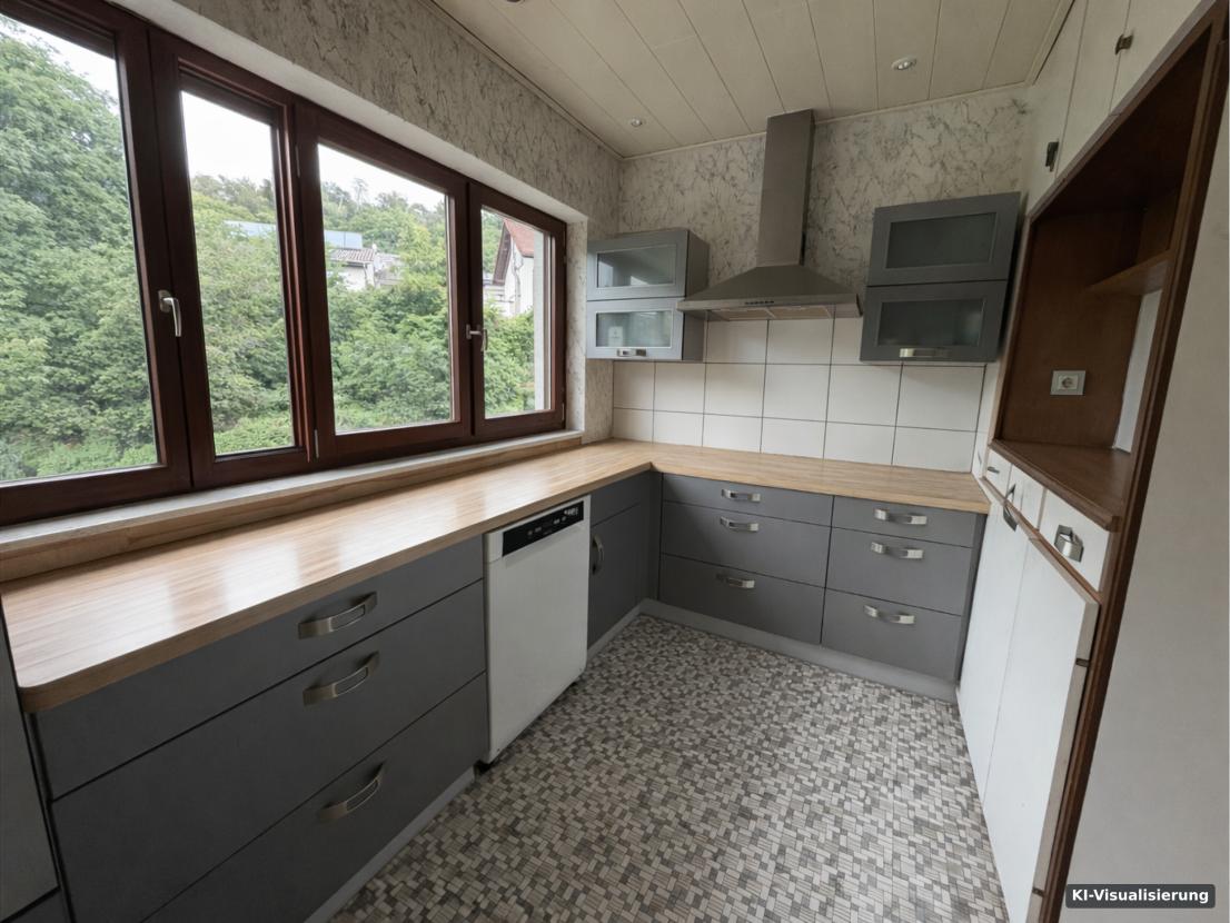 KI-Visualisierung – OG Küche