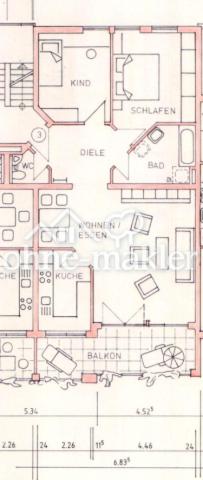 Grundriss Wohnung