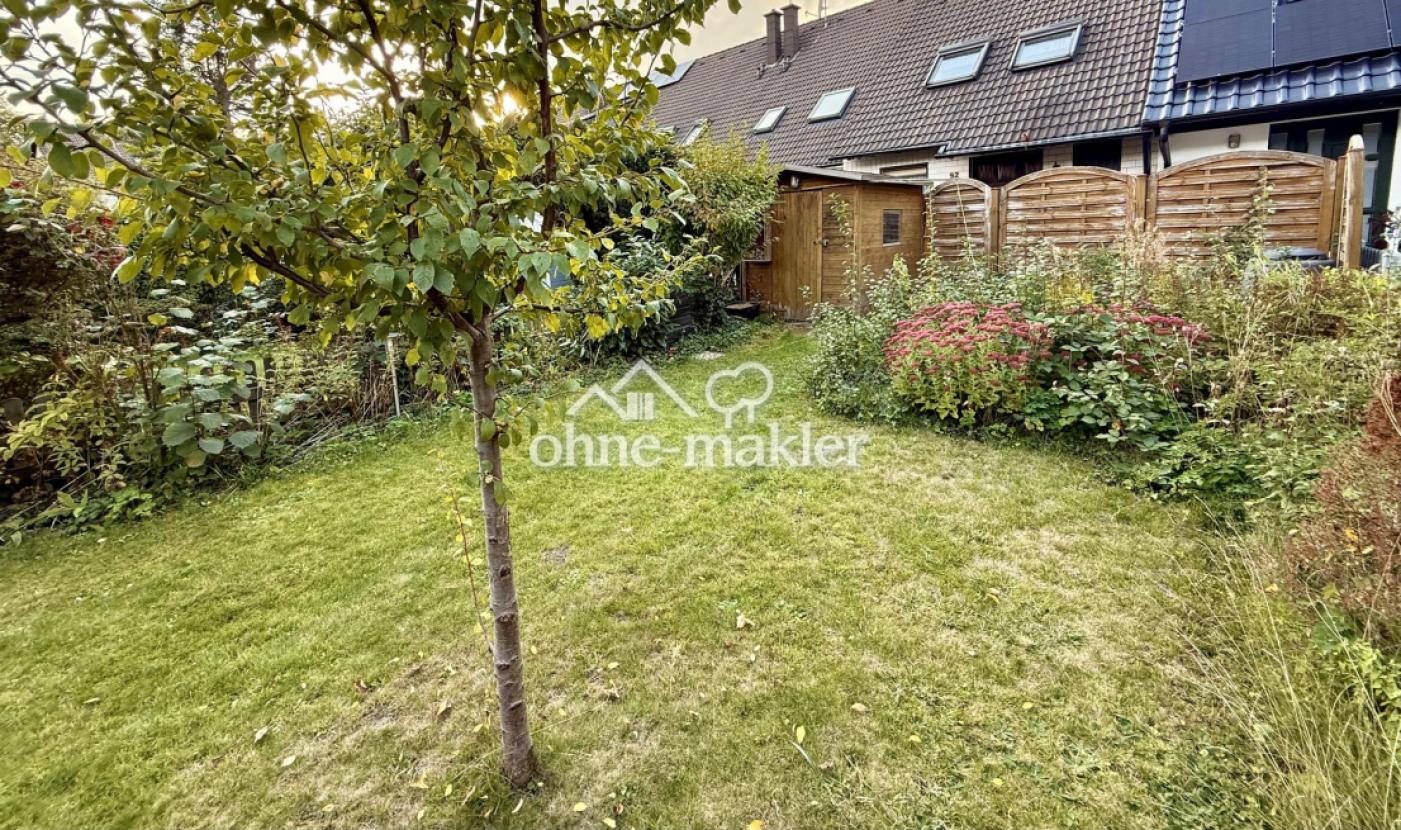 Garten Bereich hinten