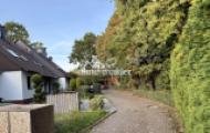 Ruhiger, begrünter Privatweg