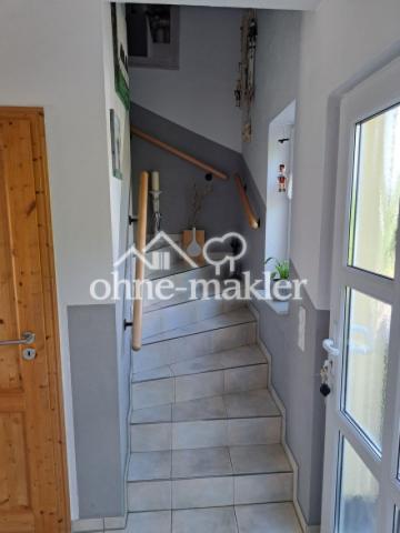 Treppe zum Dachgeschoss