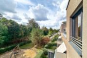 Blick vom Balkon