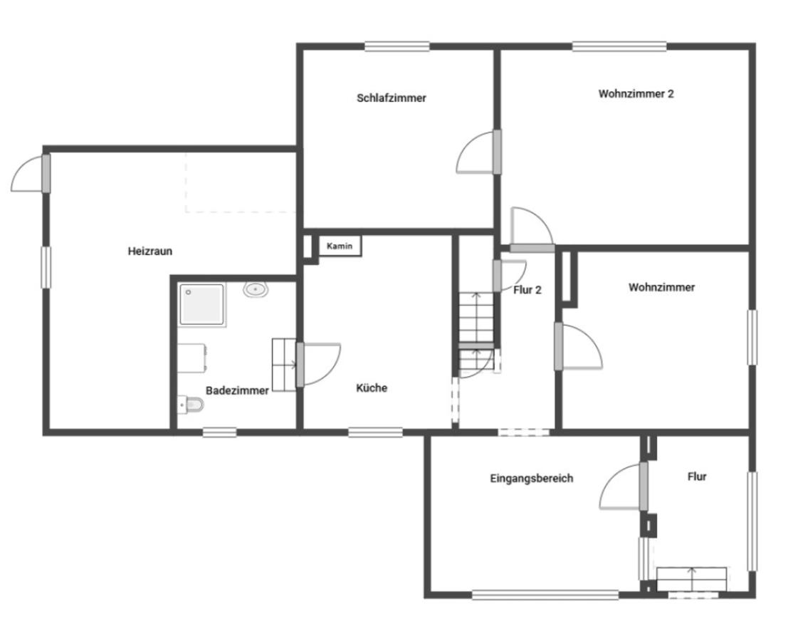 Grundriss Skizze EG