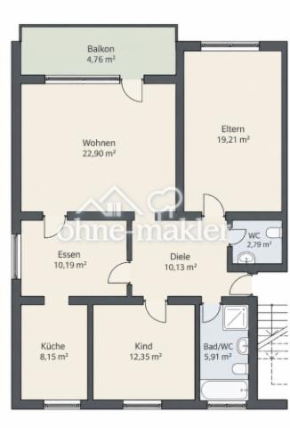 Wohnungsgrundriss