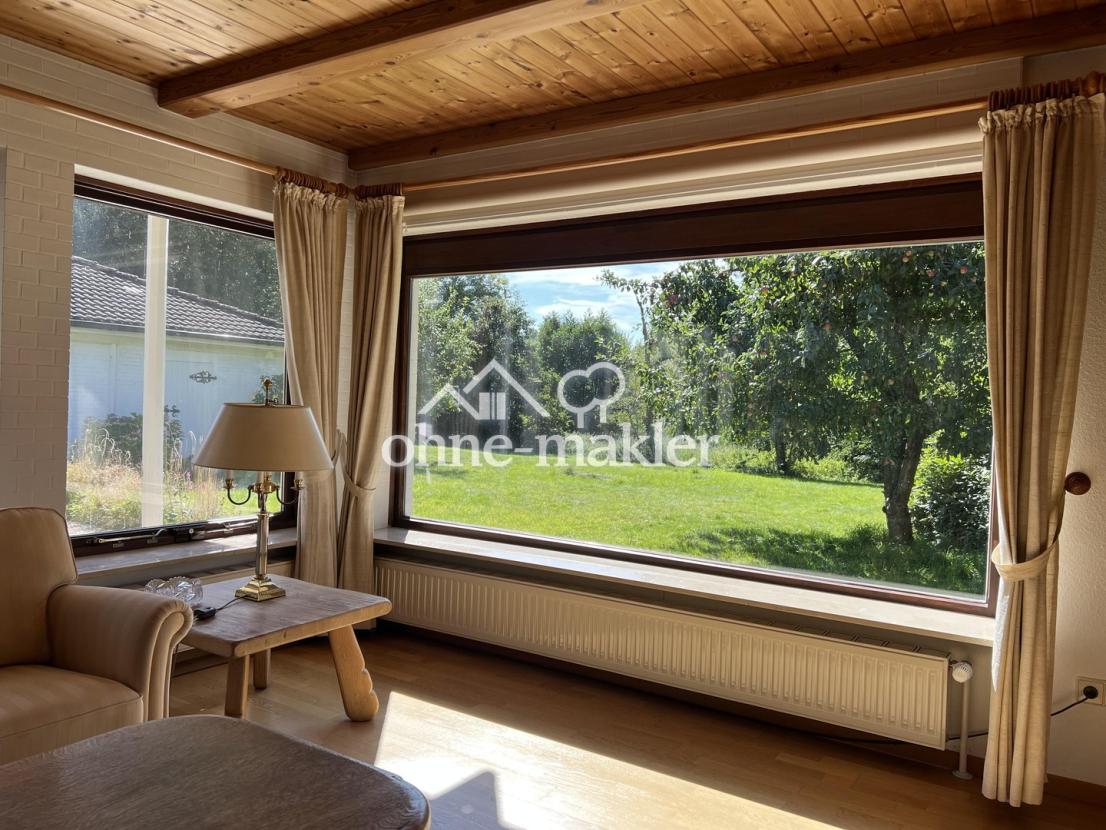 Ausblick in den Garten