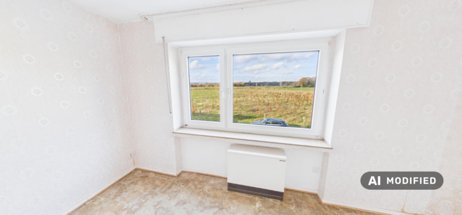 Schlafzimmer mit Ausblick