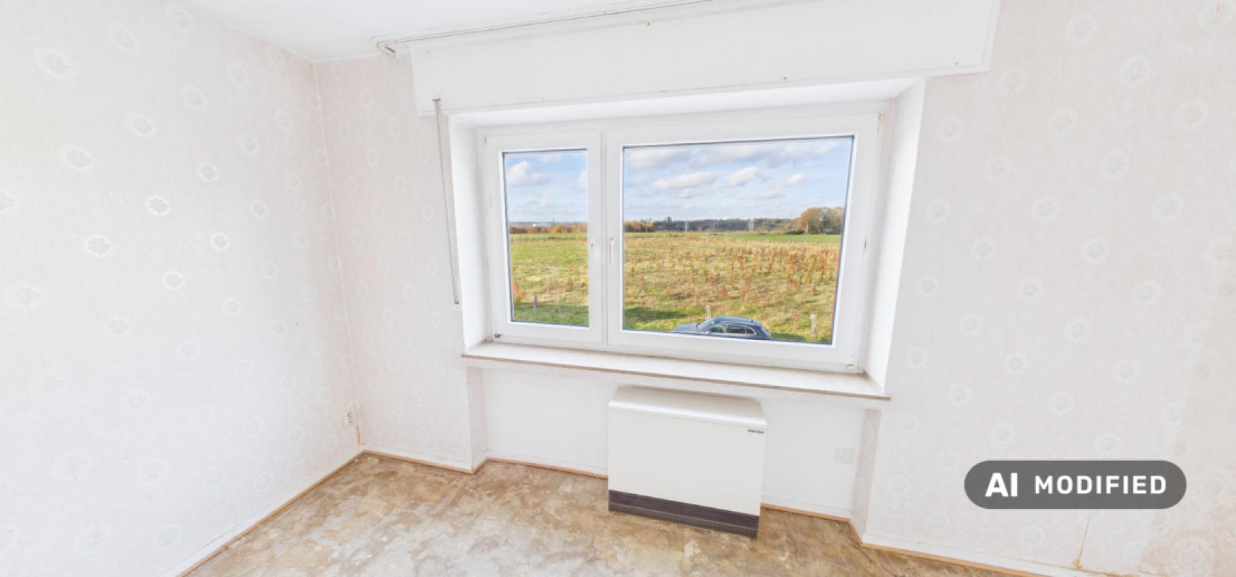 Schlafzimmer mit Ausblick