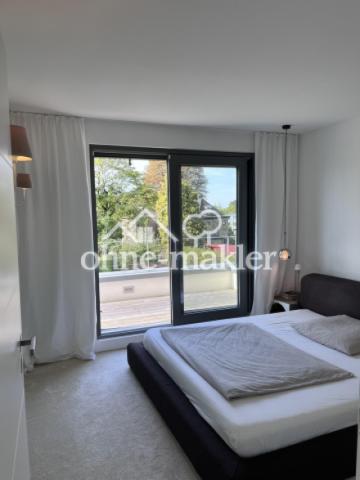 Schlafzimmer mit Bad en suite