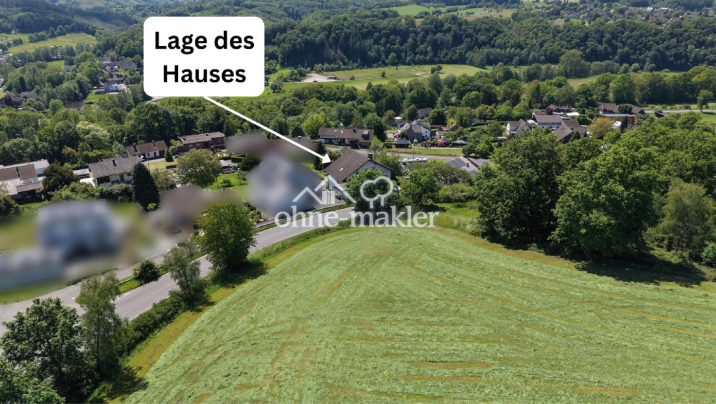 Lage des Hauses