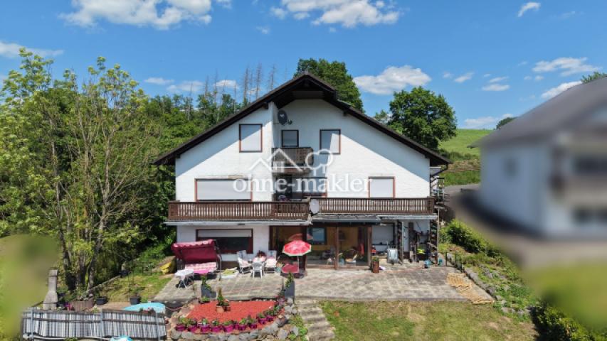 Rückseite des Hauses