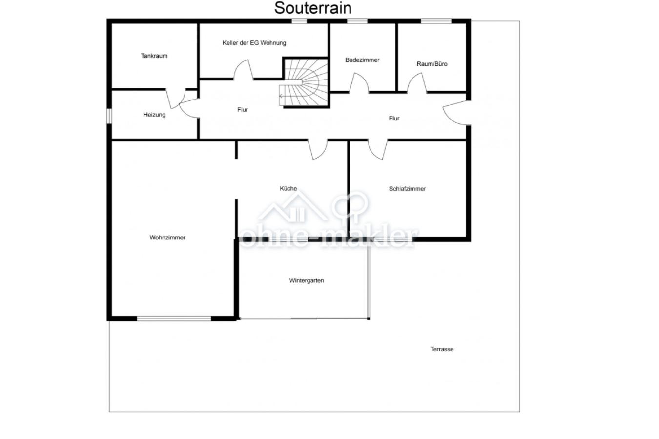 Grundriss Souterrain
