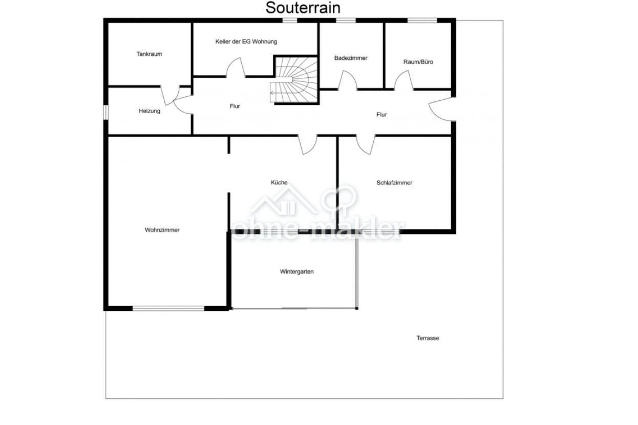 Grundriss Souterrain
