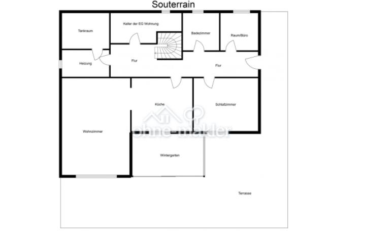 Grundriss Souterrain