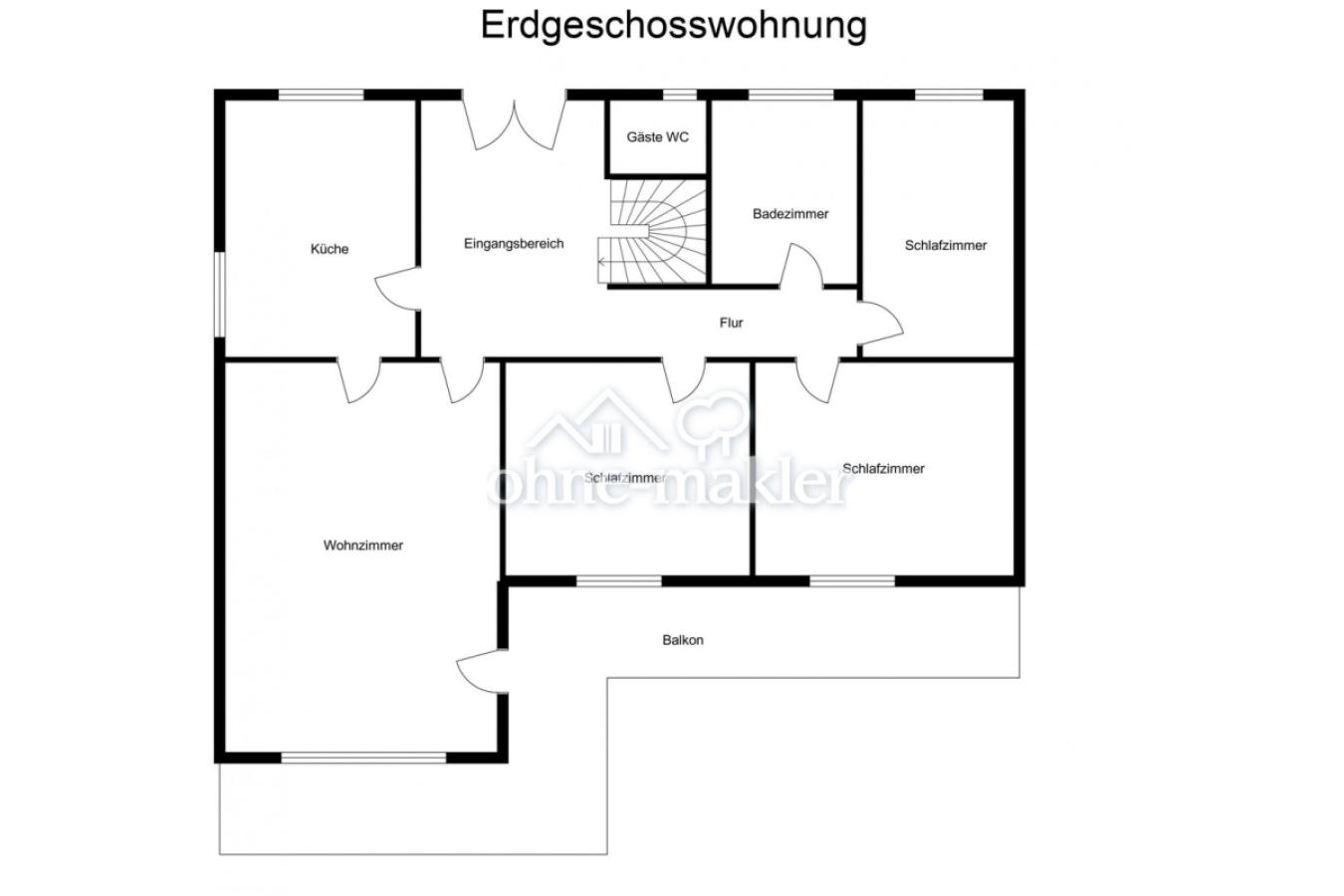 Grundriss Erdgeschoss