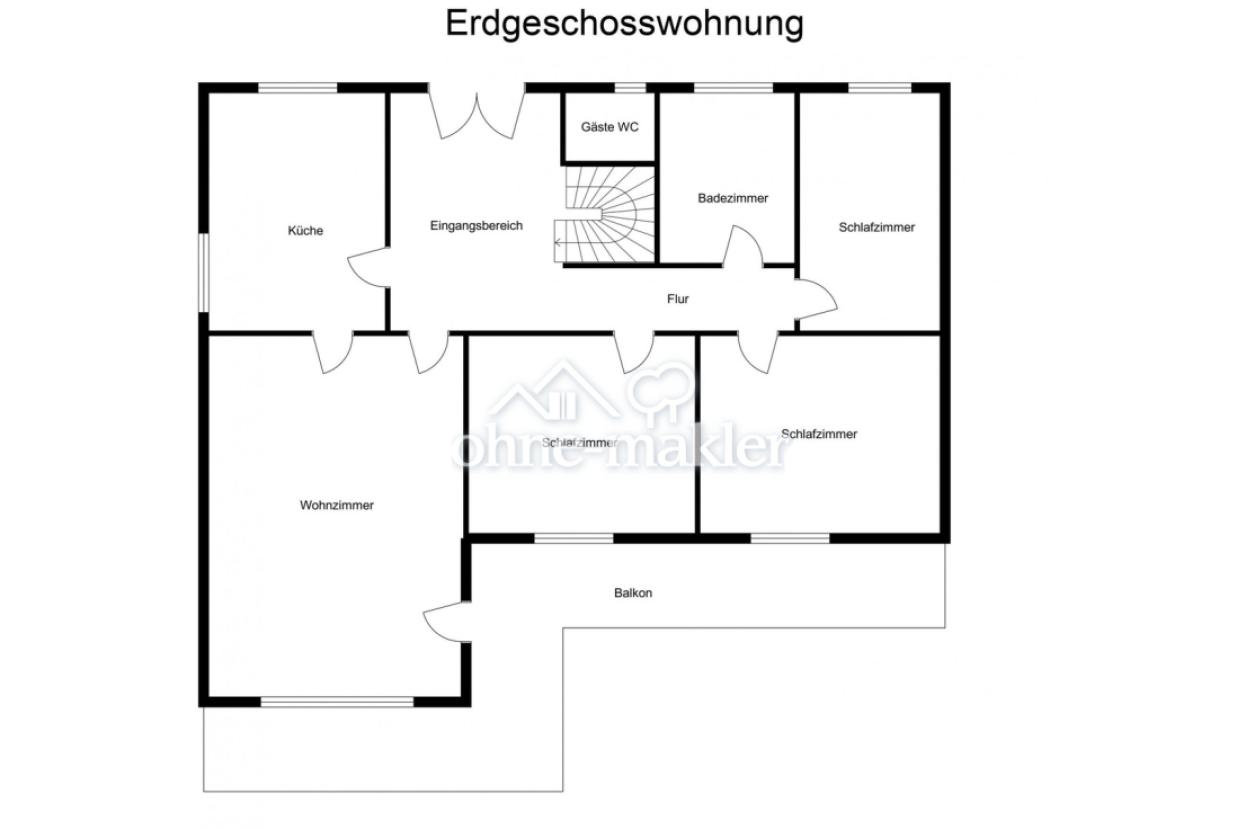 Grundriss Erdgeschoss