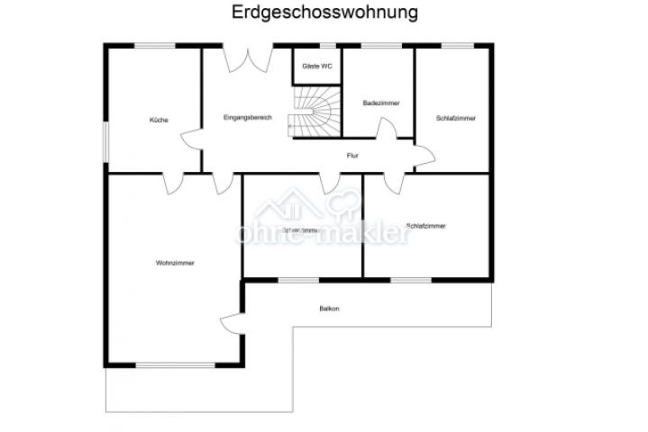 Grundriss Erdgeschoss