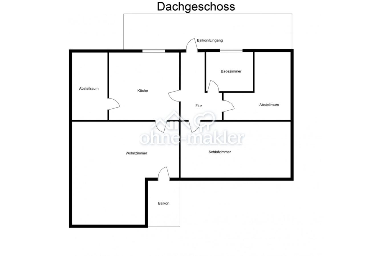 Grundriss Dachgeschoss