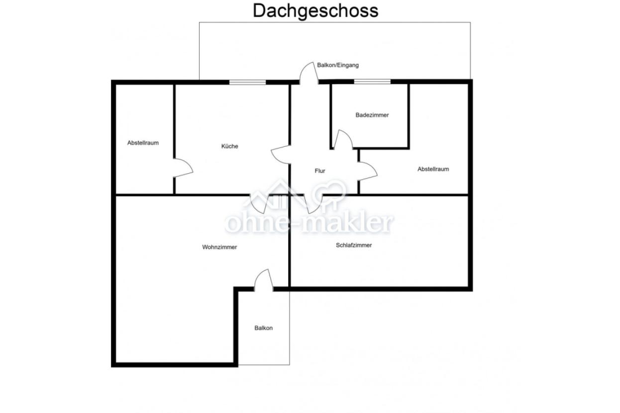 Grundriss Dachgeschoss
