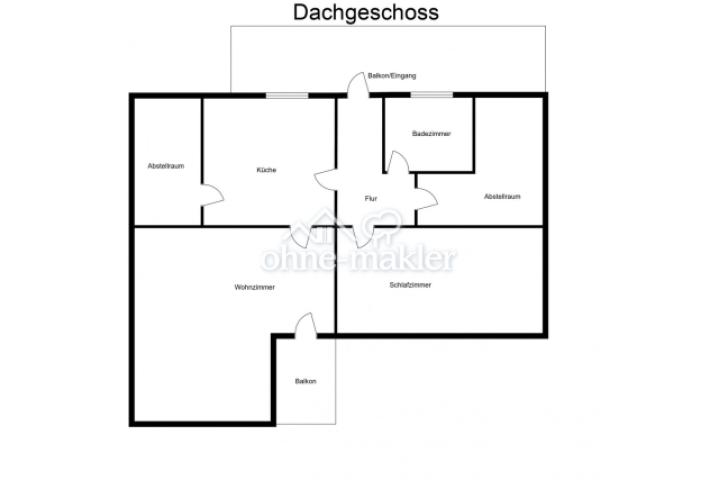 Grundriss Dachgeschoss