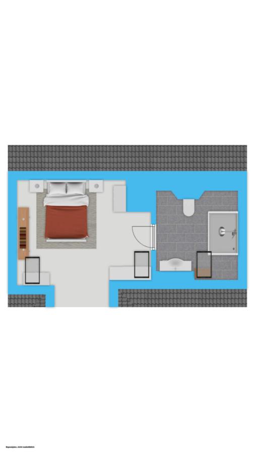 Dachgeschoss 2 (Beispielmöbliert)