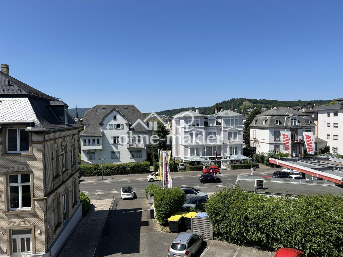 Aussicht vom Balkon