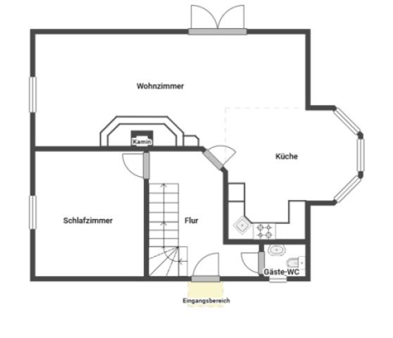 Grundriss Skizze EG