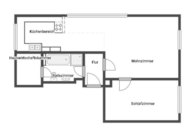 Grundriss Skizze