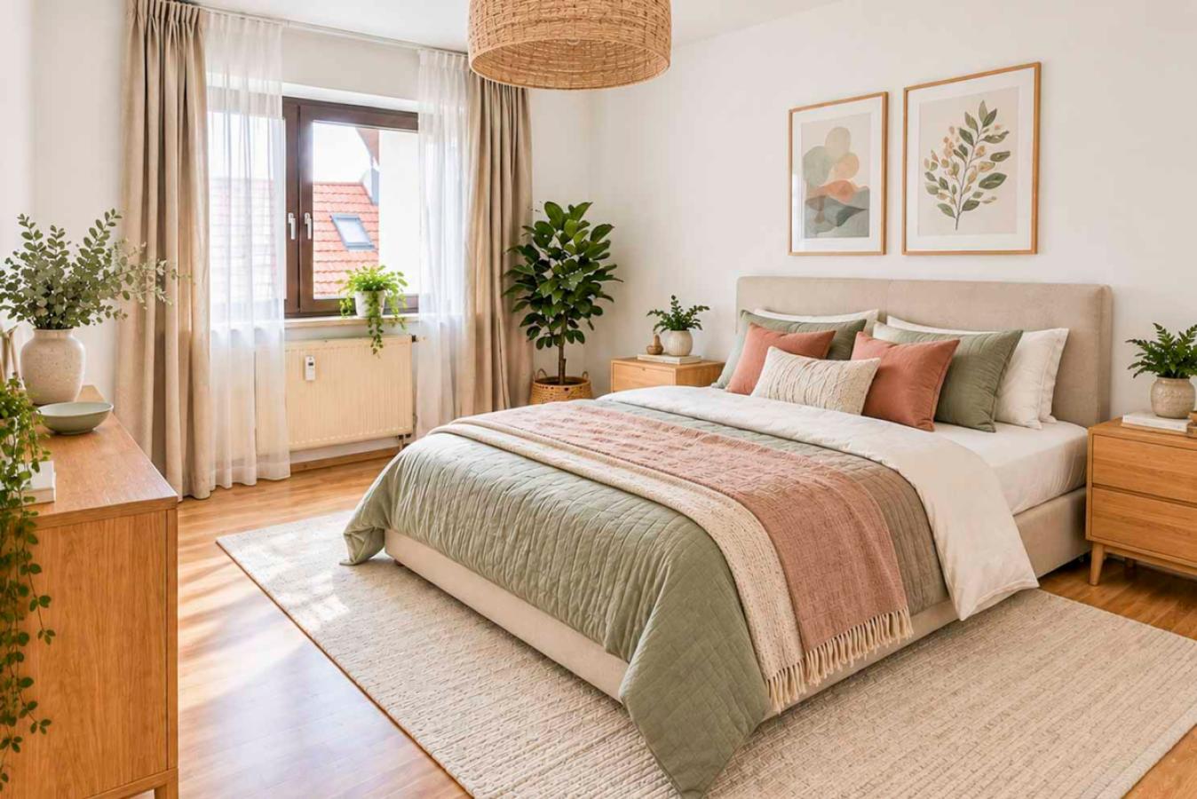 Schlafzimmer (KI unterstützt)