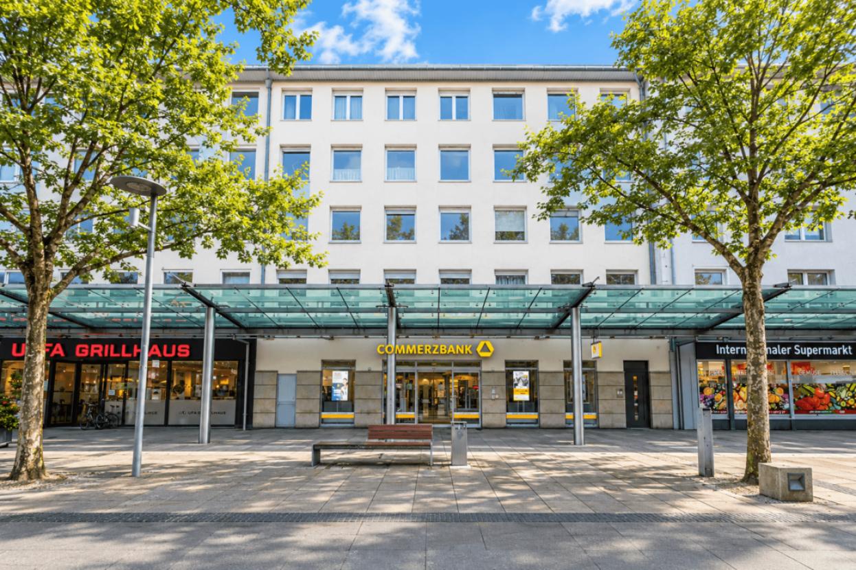 Ansicht Fußgängerzone