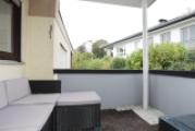 Überdachter Balkon