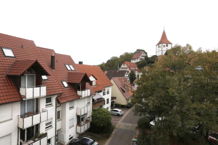 Ausblick vom Schlafzimmer/Kinderzimmer