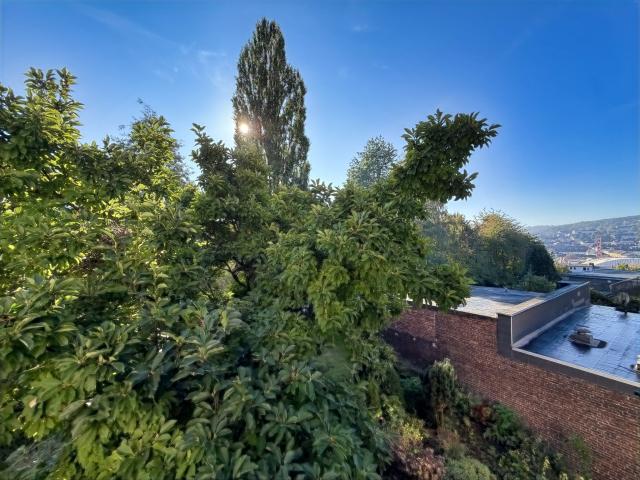 Ausblick Balkon