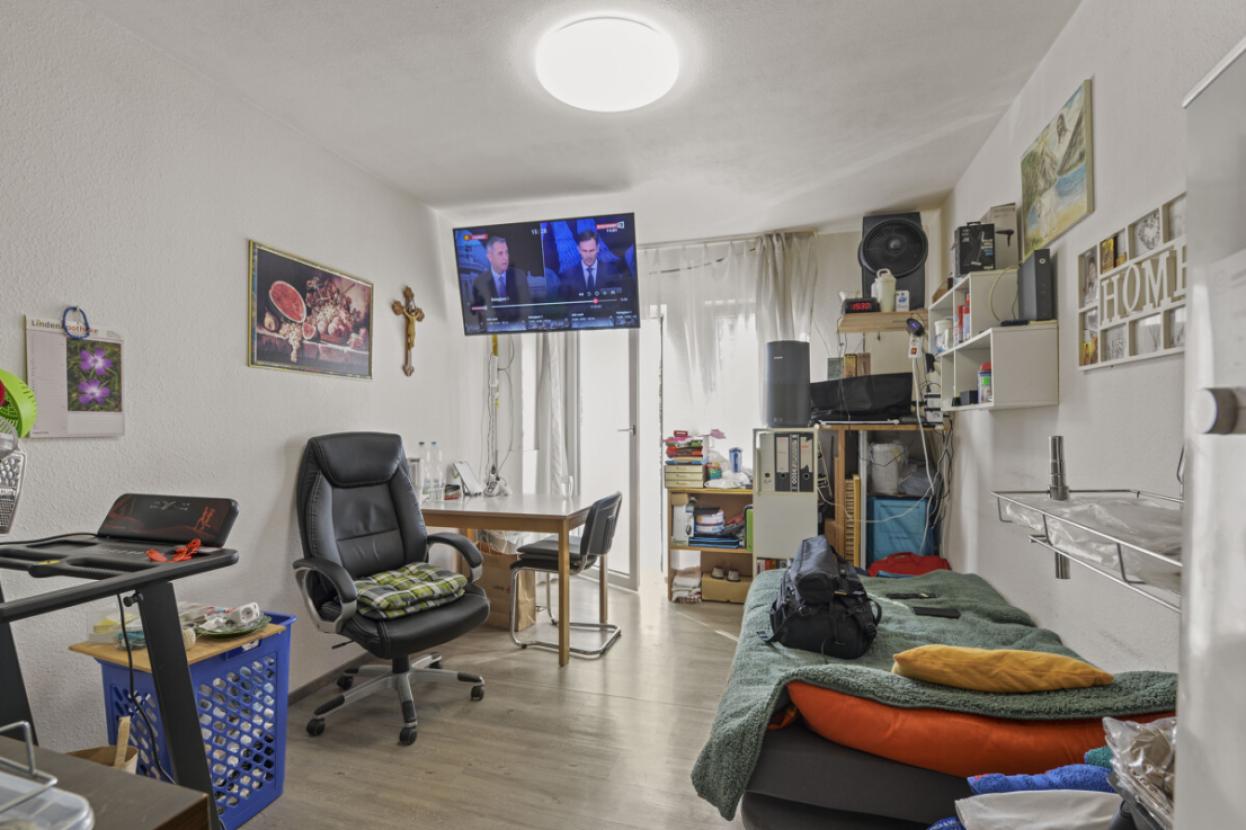 Blick Wohnzimmer