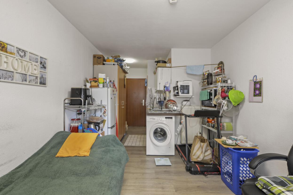Blick Wohnzimmer