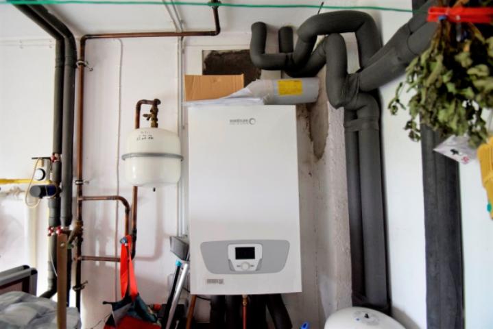 Brötje Gas-Heizung mit Brennwerttechnik im HWR