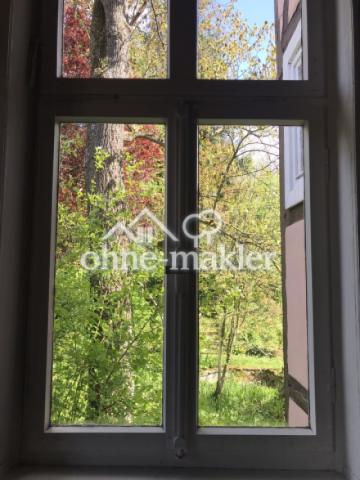 Ausblick in den Garten, 1. OG