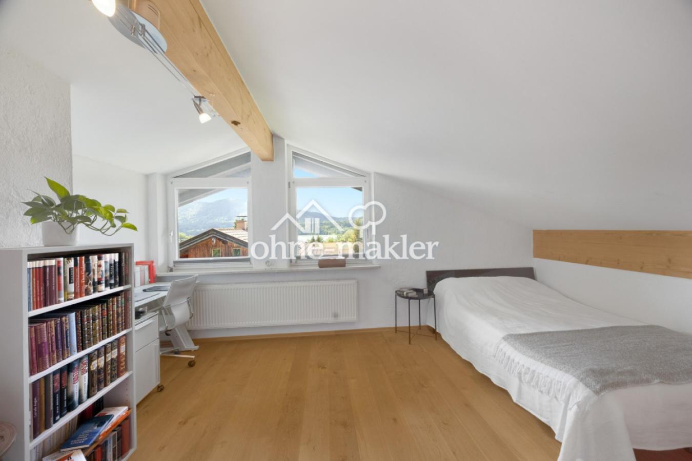 Schlafzimmer/Studio im DG
